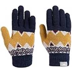 Mittens Trespass Kids Knitted Gloves - Navy