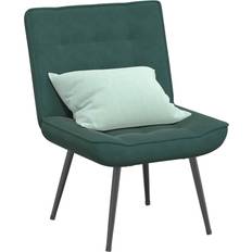 Recliner lænestole vidaXL 64 x 74 x 84 cm Fløjl Mørkegrøn Lænestol