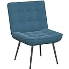 Blå - Recliner lænestole vidaXL 64 x 74 x 84 cm Fløjl Blå Lænestol