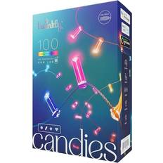 Twinkly LED-krans TWKC100RGB-G Jul 10 W Multicolour Ljusslinga