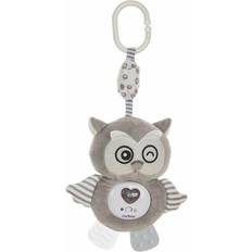 Other Decoration Kid's Room BigBuy Musical Light-Up Owl Crib Hanging Toy 35 cm