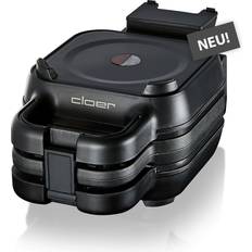Piastre per cialde Cloer CLO Waffelkucheneisen 6150 Nero