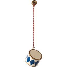 Metal Ornament Dark Blue H2.50 x W3 x D3 cm