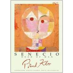 Citatplakat Senecio Paul Klee Plakat