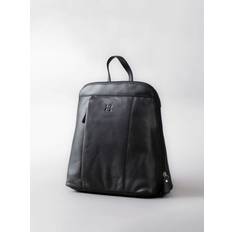 Black School Bags Lakeland Leather Enderby Backpack - Black