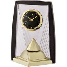 Sort Bordure Seiko Table Clock Quite Sweep Hand Bordur