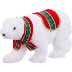 BigBuy Home Multicolour Polar Bear Christmas Bauble 34 x 13 x 26 cm Decoration