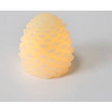 LEDlife Brugskunst LEDlife LED Kogle Lys Med Blinkende Flammeeffekt 8 cm Ø6 cm Ægte Stearin LED-lys