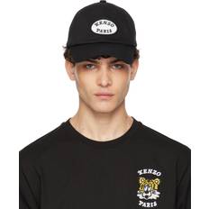 Kenzo Men Accessories Kenzo Verdy Edition Embroidered Cap - Black