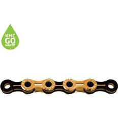 KMC Kedjor KMC X11SL Ti-N Gold Black Waxed Kedja 11-delat 118 Länkar