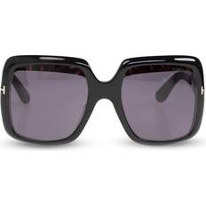 Tom Ford Dame Solbriller Tom Ford Aurora Solbriller FT1194 - Shiny Black