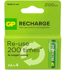 GP Batteries AA 2100 mAh 4-pack