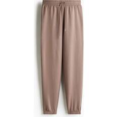 H&M Cotton Blend Sweatpants - Dark Beige