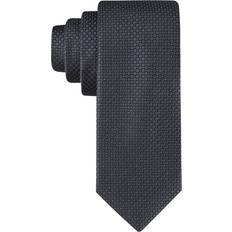 Calvin Klein Black Ties Calvin Klein Steel Micro Solid B Tie - Black
