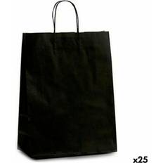 Gift Bags Pincello Large Black Paper Bags Pack of 25