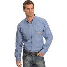 Carhartt Work Tops Carhartt FRS160 Flame-Resistant Long Sleeve Twill Pocket Shirt