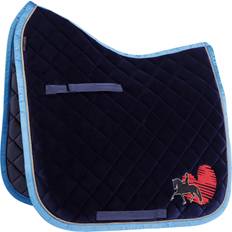 Equestrian Saddle Pad For Horses - Bleu