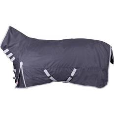 Equestrian PREMIERE Outdoor Horse Blanket Neckline - Bleu