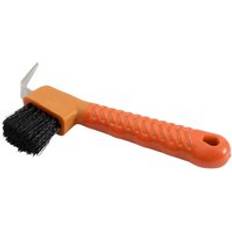 Equestrian Comfortable Grip Brush - Orange