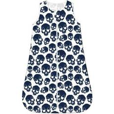 Black Sleeping Bags Qekee Black Skull White Print Baby Sleeping Bag Medium