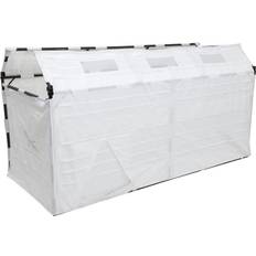 Camouflage ALPS OutdoorZ ALPS OutdoorZ Alpha Waterfowl Blind Snow Skin, UV-Resistant Hunting Blind Accessory, with Dog Doors, Mesh Pockets, and Brush Loops for Optimal Concealment Frame Not Included