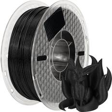 3D Printing Kingroon PETG 3D Printer Filament, Dimensional Accuracy 0.03 mm, 1 kg Spool(2.2lbs) 1.75 mm,Sparkle Black