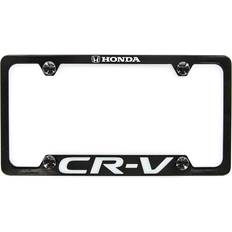 Honda CR-V Black Coated Zinc License Plate Frame Holder
