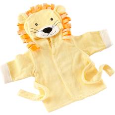 Baby Aspen Big Top Bath Time Lion Hooded Towel Robe 0-9 Months
