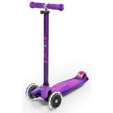 Micro Kickboard Maxi Deluxe LED Børn Klassisk Scooter