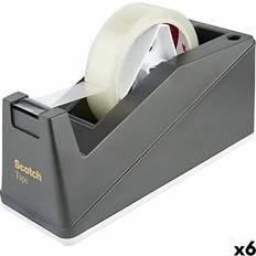 Scotch Tape & Tapeholdere Scotch Black Sellotape Dispenser 6 Pack