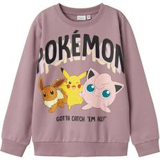 Pokemon Sweatshirts Name It NKFJIMA POKEMON Sweatshirt - Gelb/Mauve/Rosa/Schwarz