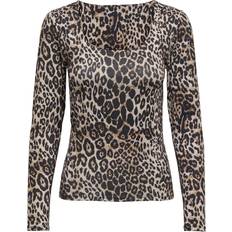 Leopard Överdelar Only Onllone T-shirt