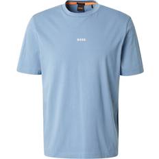 BOSS Tchup Logo T Shirt - Blue