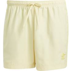 Men - Yellow Swimwear adidas Adicolor 3-Stripes 5-Inch Swim Shorts - Powder Yellow