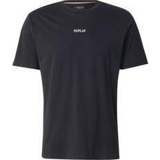 Replay Men Clothing Replay T-Shirt - Schwarz/Weiß