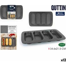 Bagetilbehør Quttin Artisan Baguette Formet Mold 34.6 x 21.5 x 3 cm Kageform