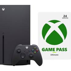 Microsoft Xbox Series X 1TB with 24 months of Xbox Game Pass Ultimate Bundle Black
