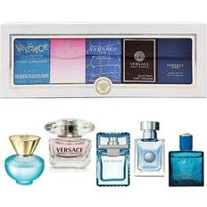 Versace Cadeaudozen Versace Mini Set Geschenkset 5ml Dylan Purple EDP Bright Crystal EDT