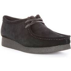 Herre - Ruskind Mokkasiner Clarks WallabeeEVOSh D - Black