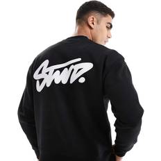 Pull&Bear STWD Sweatshirt - Black