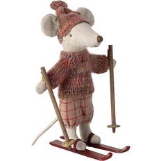 Maileg Vinter Mouse with Ski Set