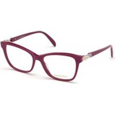 Briller & Læsebriller Emilio Pucci Røde Acetatrammer Briller ONE SIZE