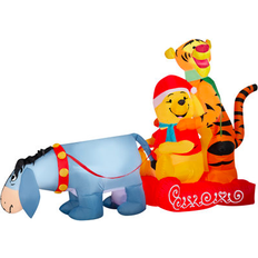 Inflatable Decorations Gemmy Christmas Inflatable Winnie the Pooh 56.69 H x 90.16 W x 30.31 D