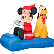 Party Supplies Gemmy Christmas Inflatable Mickey Mouse Pluto 55.12 H x 30.71 W x 59.84 D