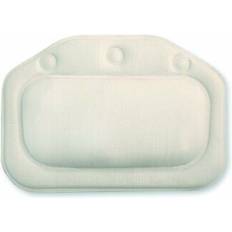 White Bath Pillows Deluxe Comfort BTFM-002-3884CLR Bath Pillow with Free Deep Water Cups