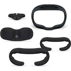 VR - Virtual Reality Hyperkin Facial Interface and PU Leather Gasket Set for Oculus Quest Black