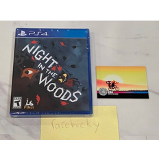 PlayStation 4 Games Night in the woods (ps4 playstation 4) sealed w/card, mint rare lrg release