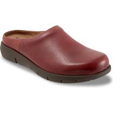 Red Clogs Softwalk Andria Clog - Dark Red