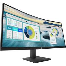 HP 3440x1440 (UltraWide) Monitors HP P34hc G4 34 Inch Curved Monitor