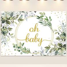 Forest Themed Backdrop Polyester Fabric Banner